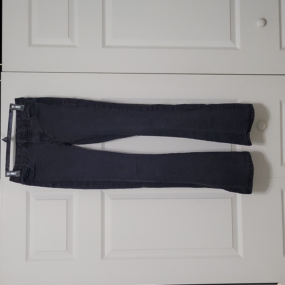 Black bootcut denim, Jennifer Lopez size 2